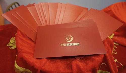 您有一封感謝信，請查收~